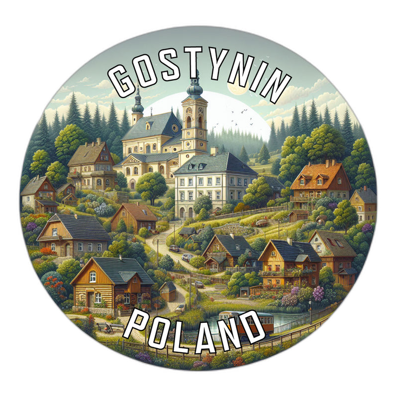 Gostynin Poland Souvenir Vinyl Decal Sticker 6-Inch
