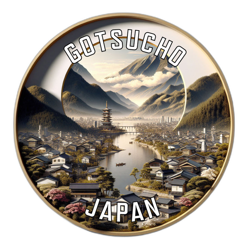 Gotsucho Japan Souvenir Vinyl Decal Sticker 6-Inch
