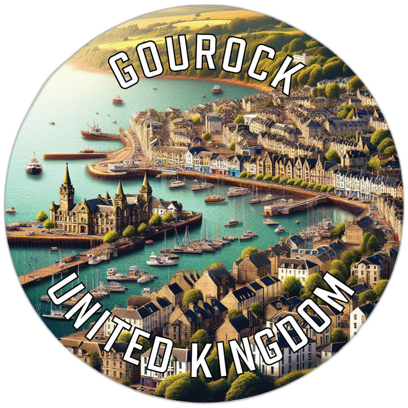 Gourock United Kingdom Souvenir Vinyl Decal Sticker 2-Inch