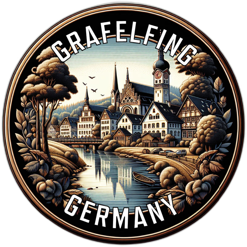 Grafelfing Germany Souvenir Vinyl Decal Sticker 2-Inch