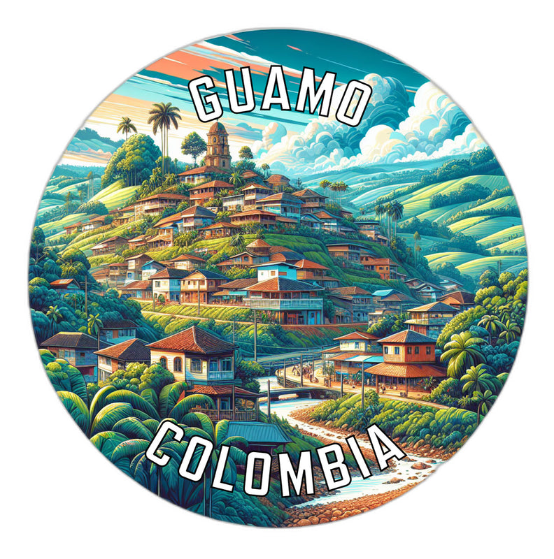 Guamo Colombia Souvenir Vinyl Decal Sticker 2-Inch