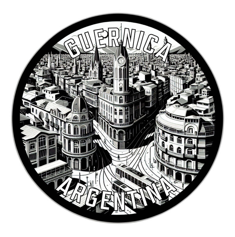 Guernica Argentina Souvenir Die Cut Flat Magnet 6-Inch