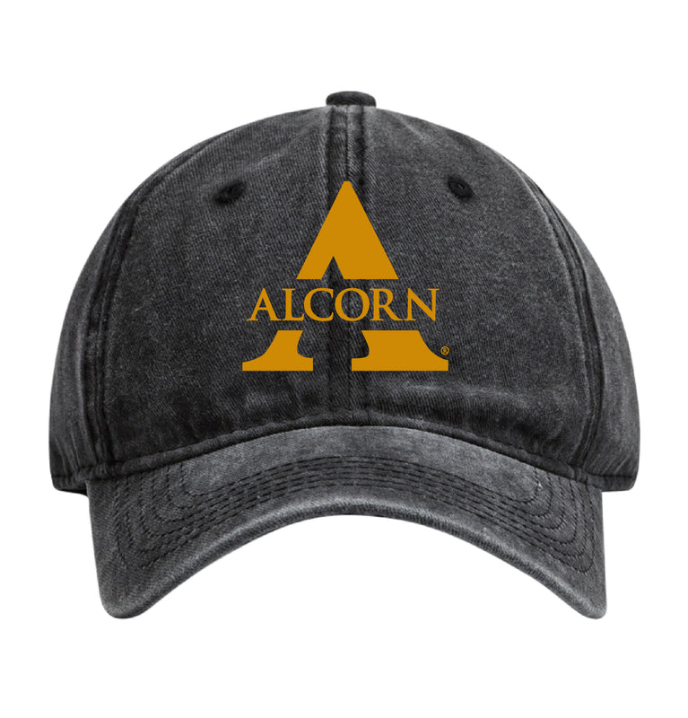 Alcorn State Braves Officially Licensed Dad Hat - Unisex Baseball Cap Colorful Logo Black