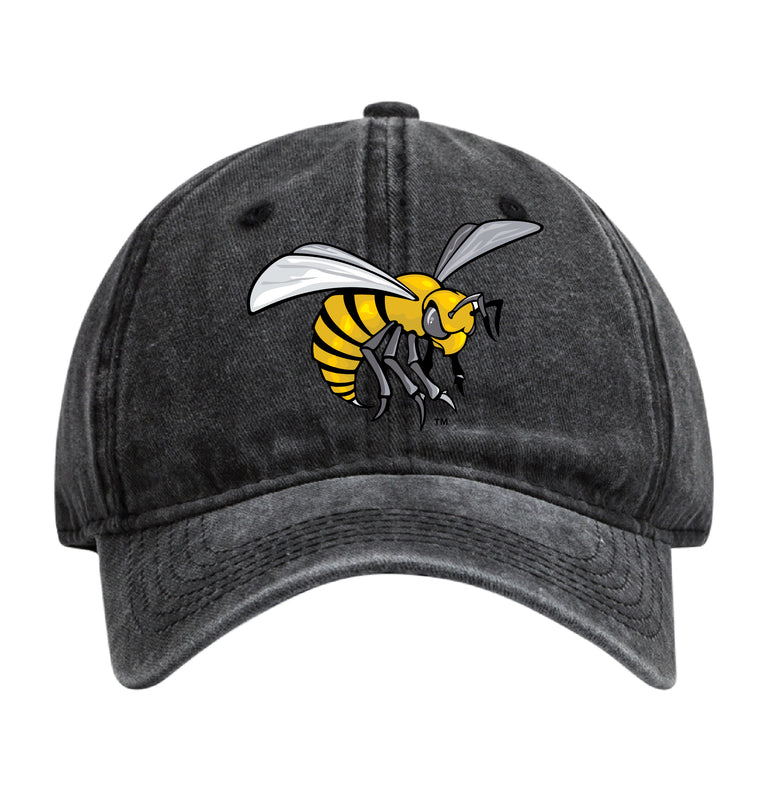 Alabama State University Officially Licensed Dad Hat - Unisex Baseball Cap Colorful Logo Black