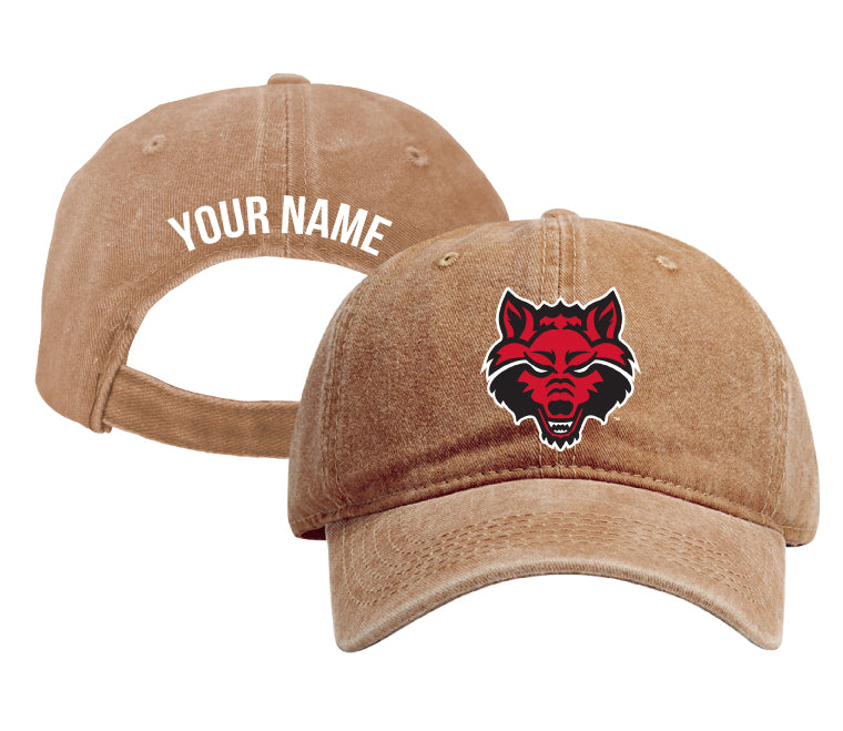 Arkansas State Personalized College Dad Hat – Officially Licensed Baseball Cap Coffee