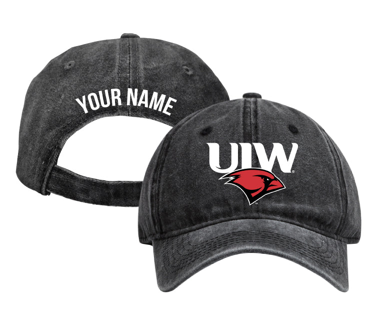 Incarnate Word Cardinals Personalized College Dad Hat – Officially Licensed Adjustable Baseball Cap Black