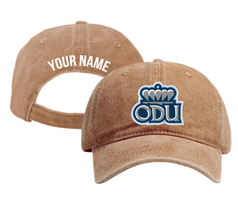Old Dominion Monarchs Personalized College Dad Hat – Officially Licensed Baseball Cap Coffee