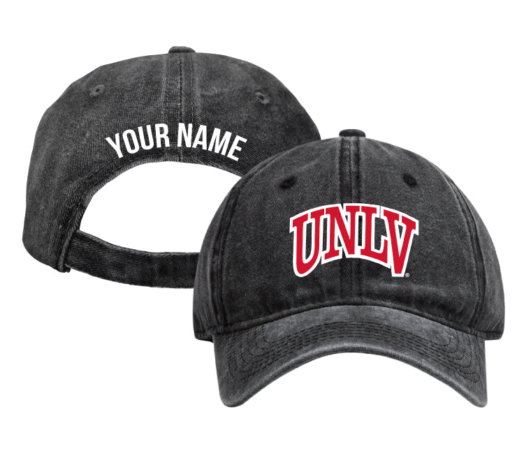 UNLV Rebels Personalized College Dad Hat – Officially Licensed Baseball Cap Black
