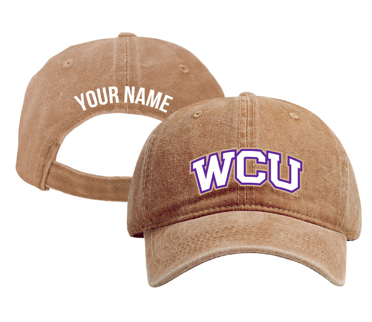 Western Carolina University Personalized College Dad Hat – Officially Licensed Baseball Cap Coffee