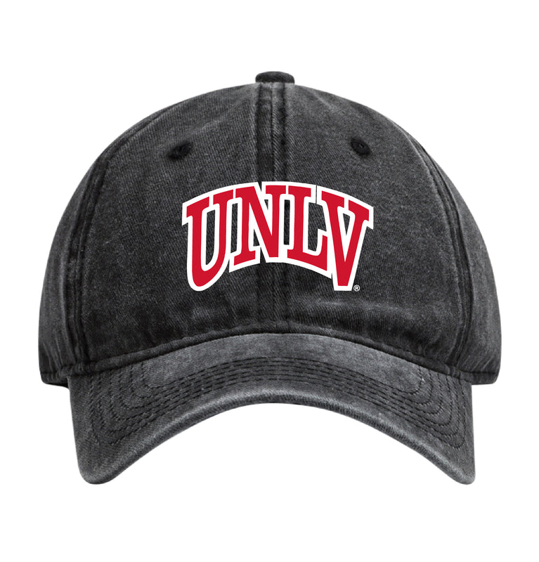 UNLV Rebels Officially Licensed Dad Hat - Unisex Baseball Cap Colorful Logo Black