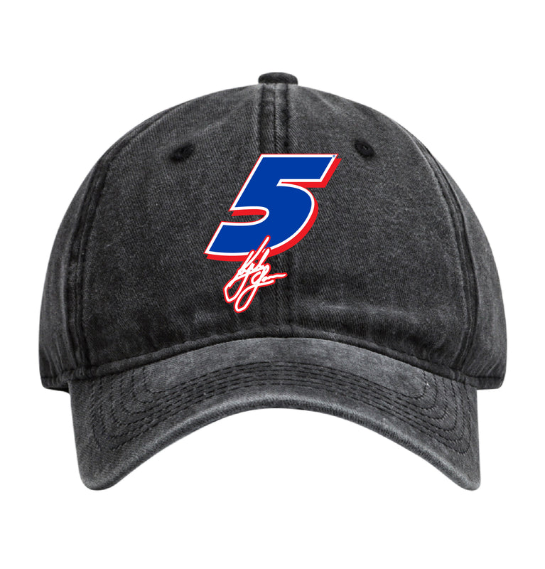 Kyle Larson - Hendricks Cars.com #5 Nascar Officially Licensed Dad Hat - Unisex Baseball Cap Colorful Design