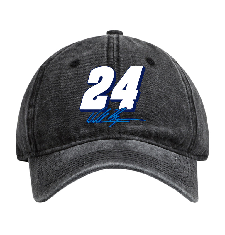 William Byron - Valvoline #24 Nascar Officially Licensed Dad Hat - Unisex Baseball Cap Colorful Design
