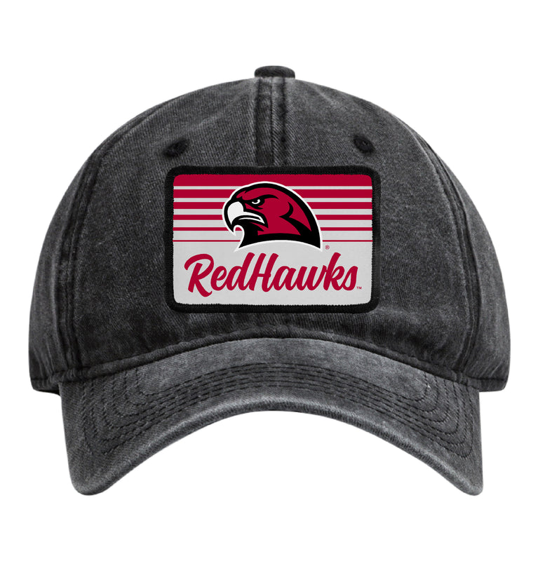 Miami University of Ohio Officially Licensed Unisex Dad Hat with Rectangle or Round Cloth Patch Black|Rectangle