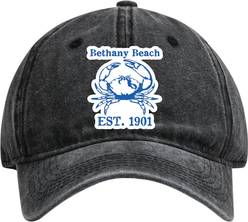 Bethany Beach Delaware Dad Hat – Unisex Soft Baseball Cap Black