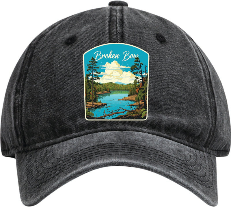 Broken Bow Oklahoma Dad Hat – Unisex Soft Baseball Cap Black