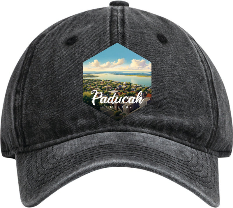 Paducah Kentucky Dad Hat – Unisex Soft Baseball Cap Black