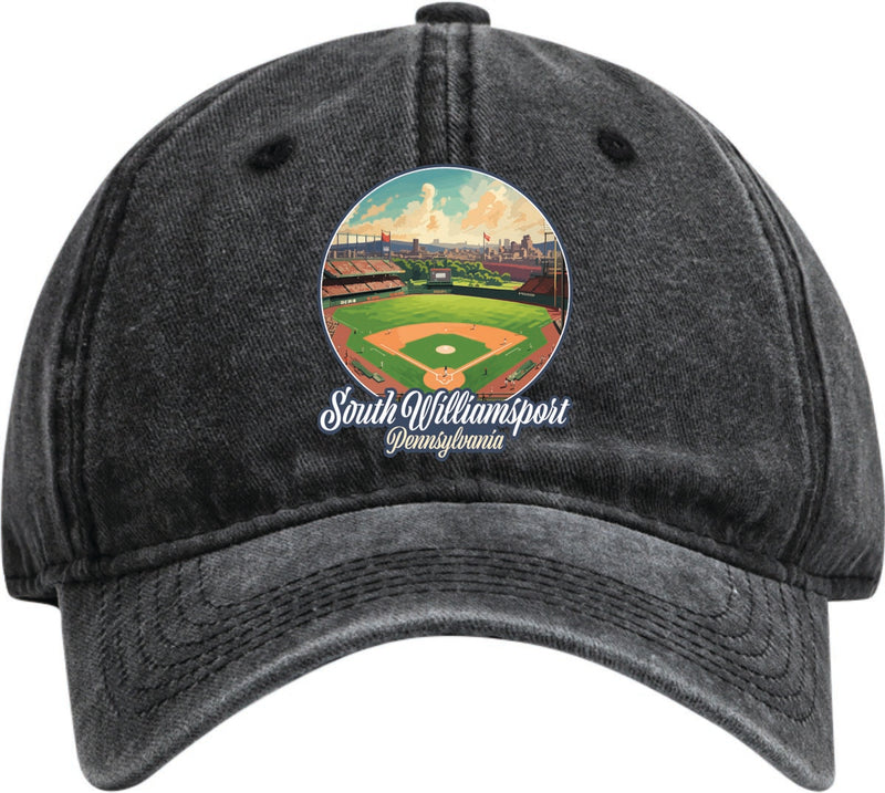 South Williamsport Pennsylvania Dad Hat – Unisex Soft Baseball Cap Black