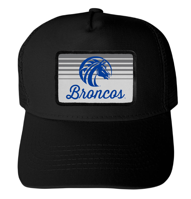 Fayetteville State University Officially Licensed College Trucker Hat – Choose Your Patch Shape & Hat Color Black|Rectangle