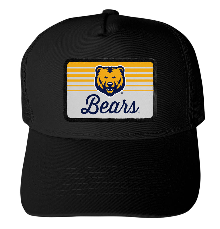 Northern Colorado Bears Officially Licensed College Trucker Hat – Choose Your Patch Shape & Hat Color Black|Rectangle