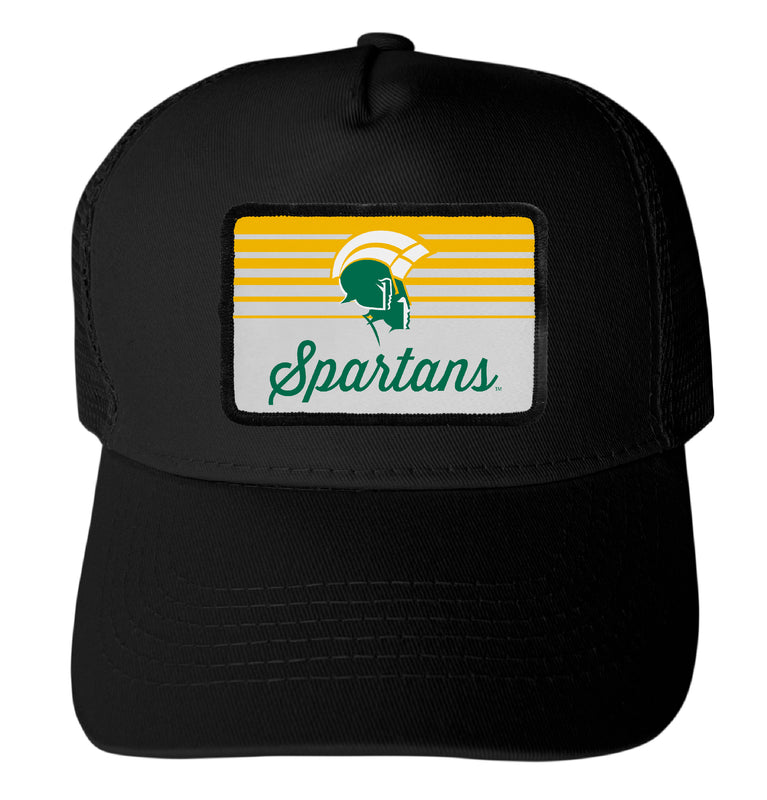 Norfolk State University Officially Licensed College Trucker Hat – Choose Your Patch Shape & Hat Color Black|Rectangle