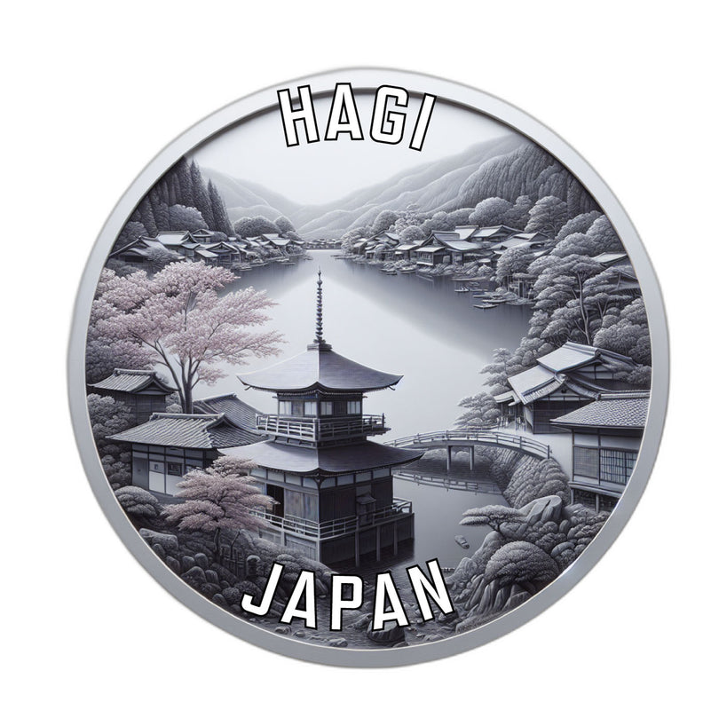 Hagi Japan Souvenir Vinyl Decal Sticker 2-Inch