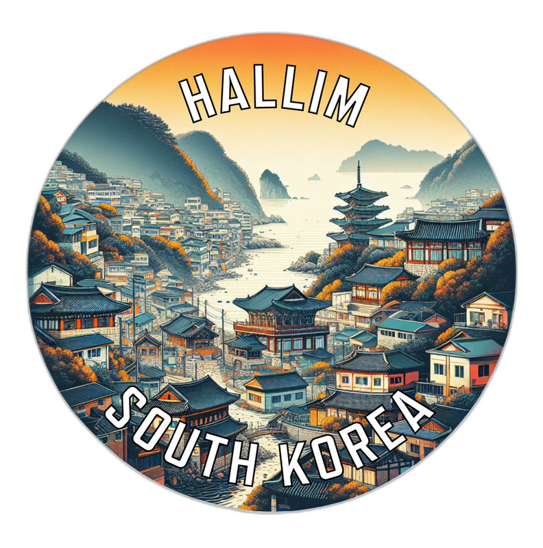 Hallim Korea South Souvenir Vinyl Decal Sticker 2-Inch