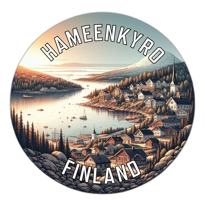 Hameenkyro Finland Souvenir Vinyl Decal Sticker 2-Inch