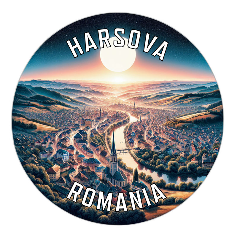 Harsova Romania Souvenir Vinyl Decal Sticker 6-Inch