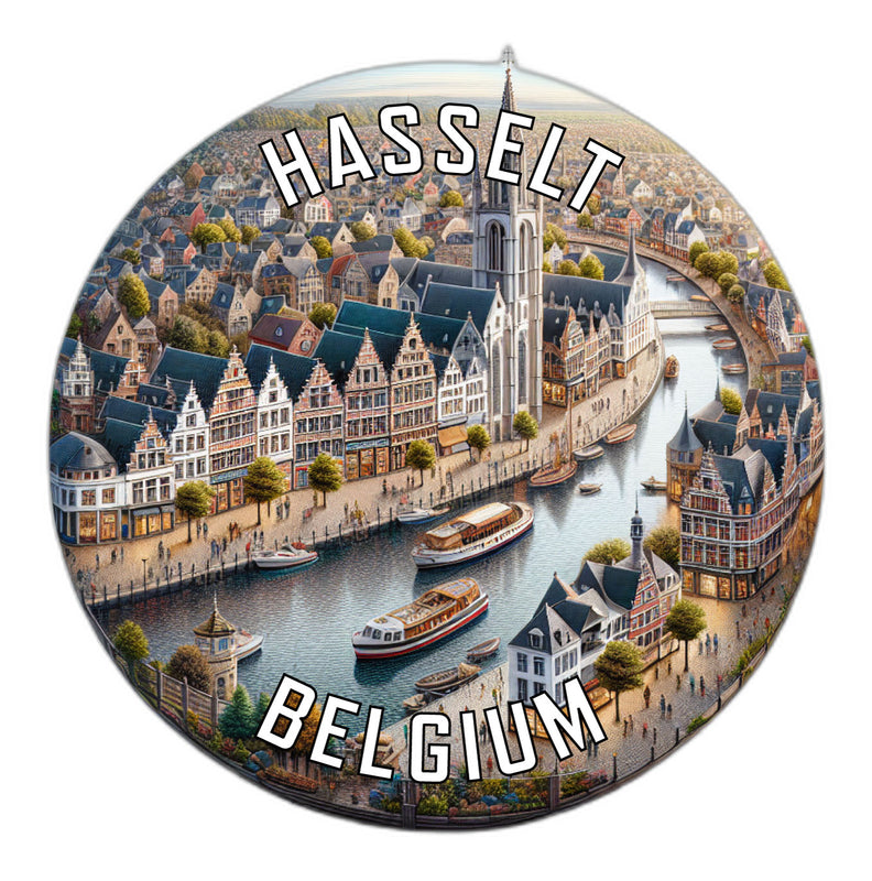 Hasselt Belgium Souvenir Vinyl Decal Sticker 2-Inch
