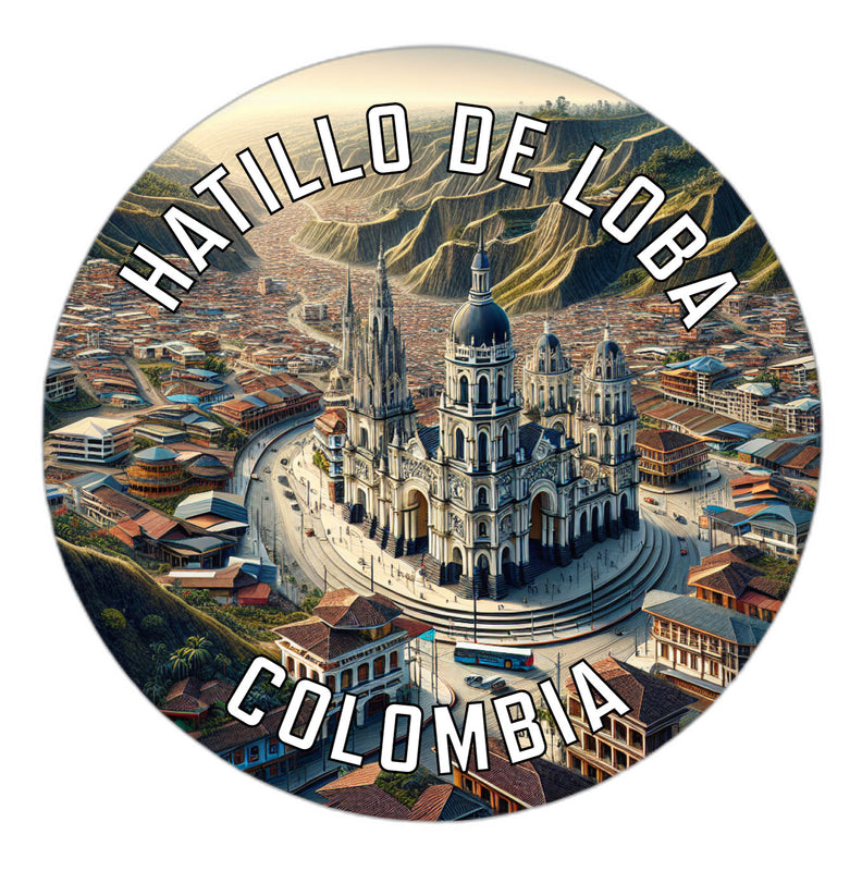 Hatillo de Loba Colombia Souvenir Vinyl Decal Sticker 2-Inch