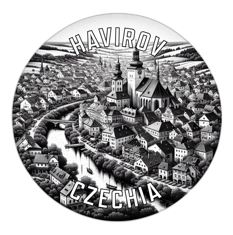 Havirov Czechia Souvenir Vinyl Decal Sticker 2-Inch