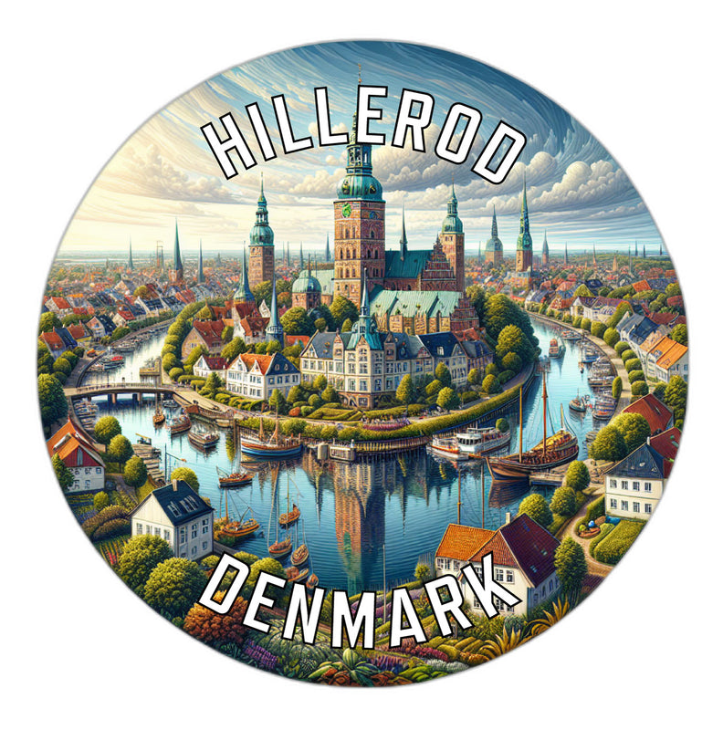 Hillerod Denmark Souvenir Vinyl Decal Sticker 2-Inch