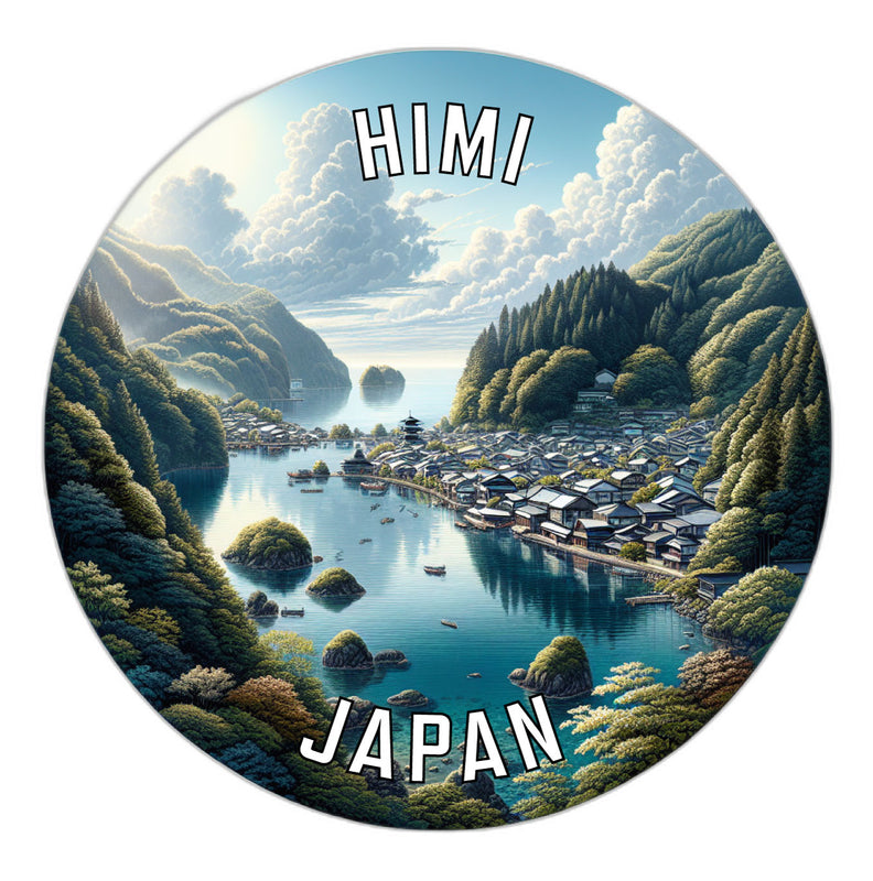 Himi Japan Souvenir Vinyl Decal Sticker 6-Inch