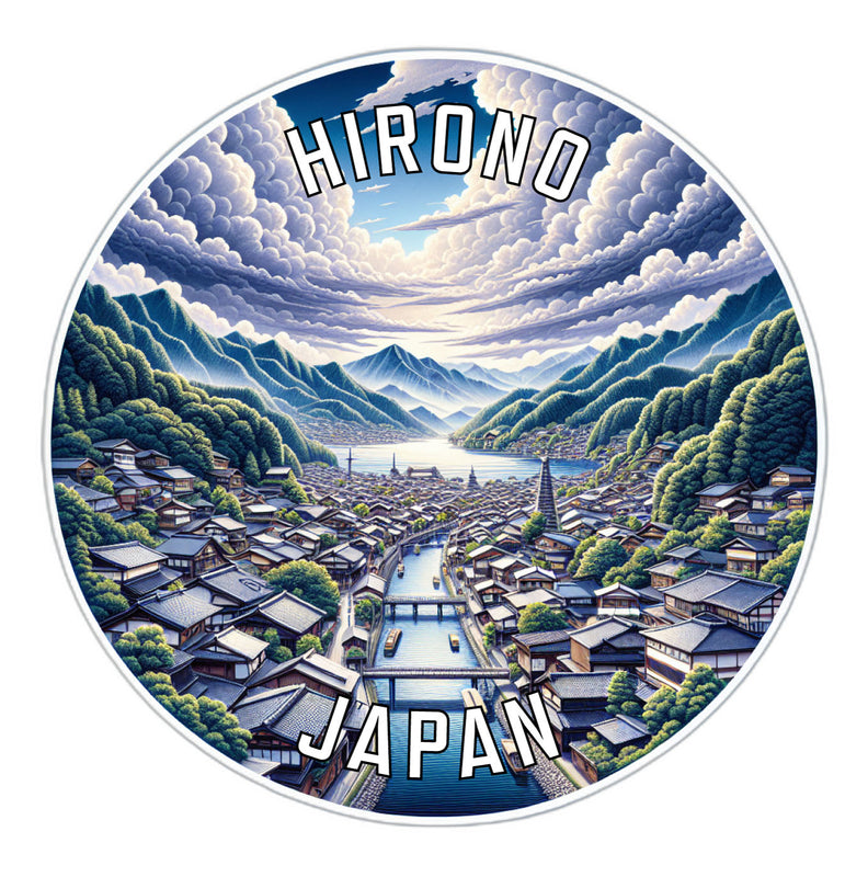 Hirono Japan Souvenir Vinyl Decal Sticker 2-Inch