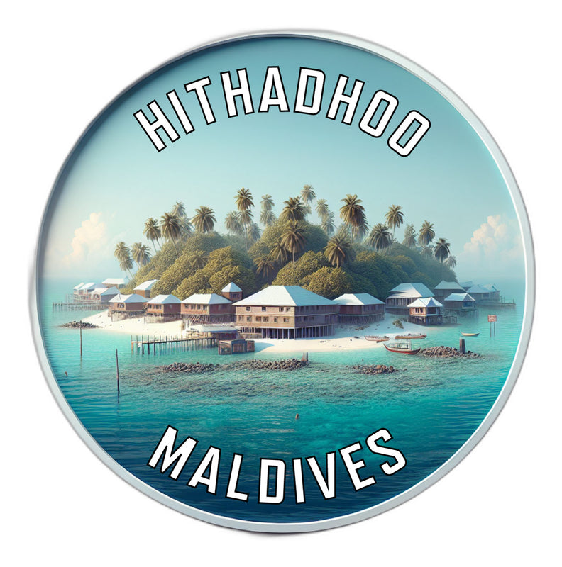 Hithadhoo Maldives Souvenir Vinyl Decal Sticker 6-Inch