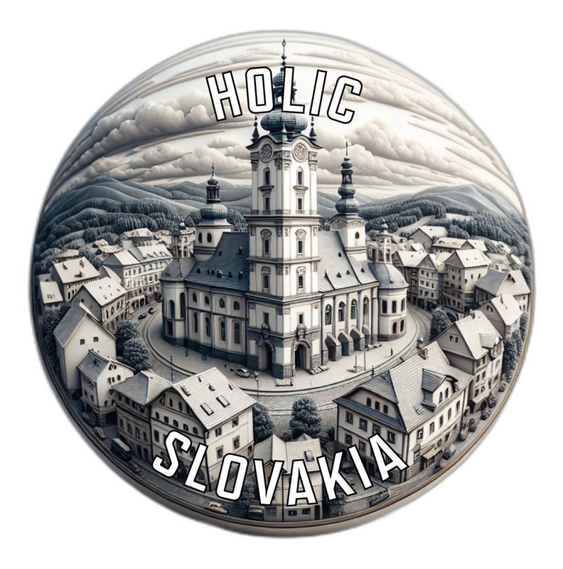 Holic Slovakia Souvenir Vinyl Decal Sticker 3-Inch