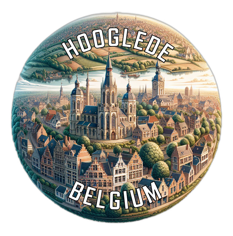 Hooglede Belgium Souvenir Vinyl Decal Sticker 2-Inch