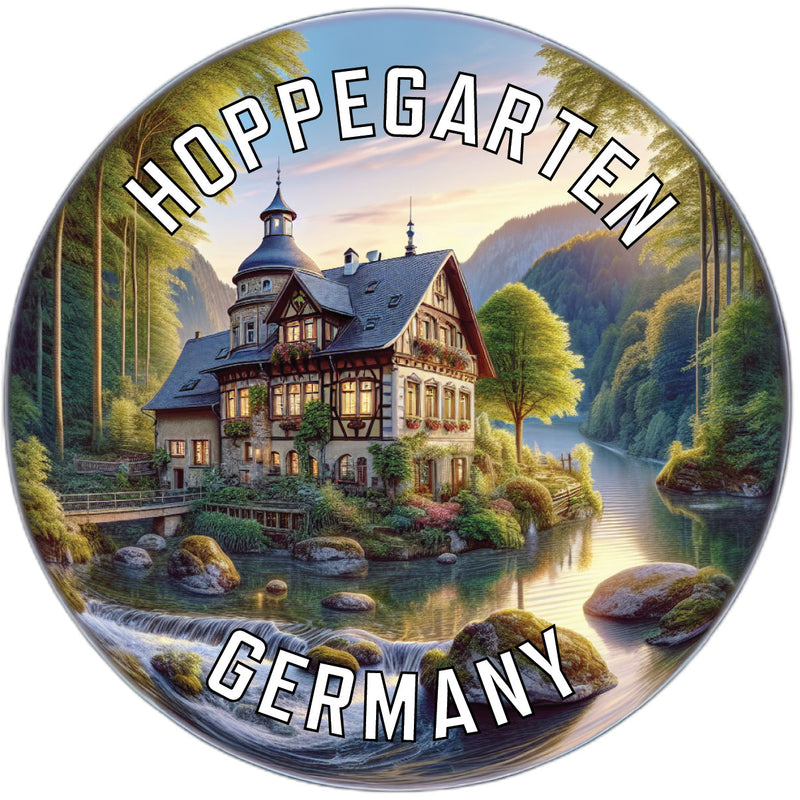Hoppegarten Germany Souvenir Die Cut Flat Magnet 2-Inch