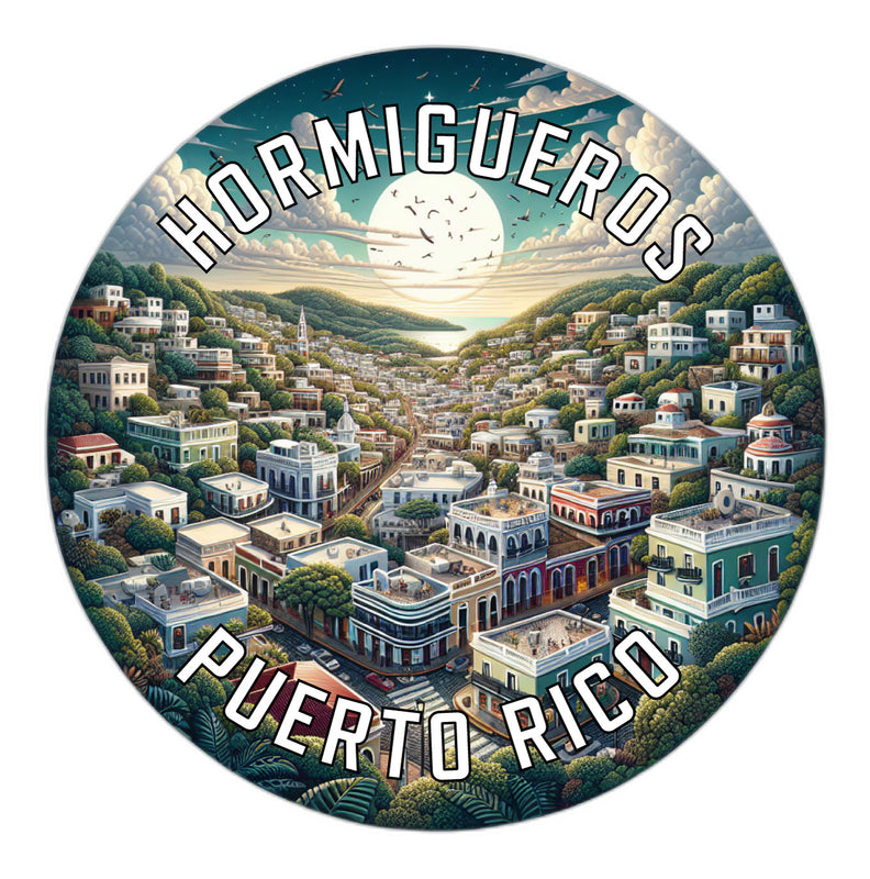 Hormigueros Puerto Rico Souvenir Die Cut Flat Magnet 2-Inch
