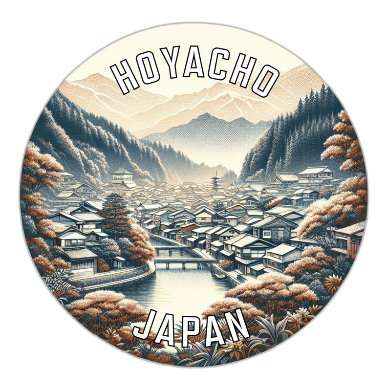 Hoyacho Japan Souvenir Vinyl Decal Sticker 6-Inch
