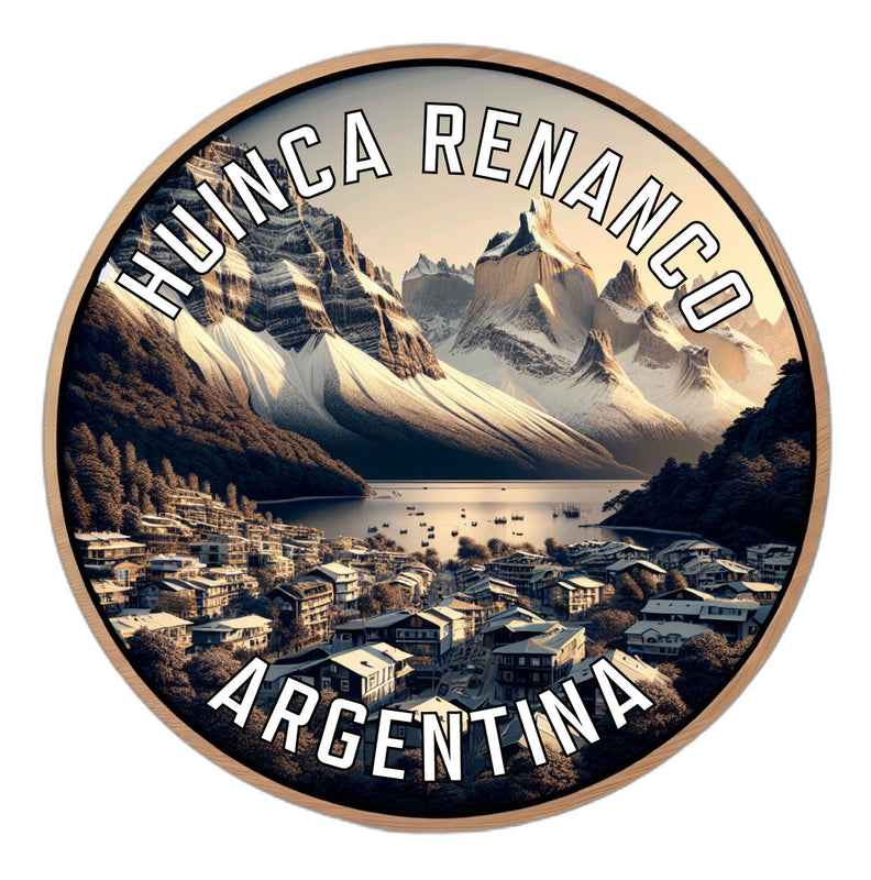 Huinca Renanco Argentina Souvenir Die Cut Flat Magnet 2-Inch