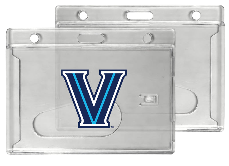 Villanova Wildcats Officially Licensed Clear View ID Holder - Collegiate Badge Protection