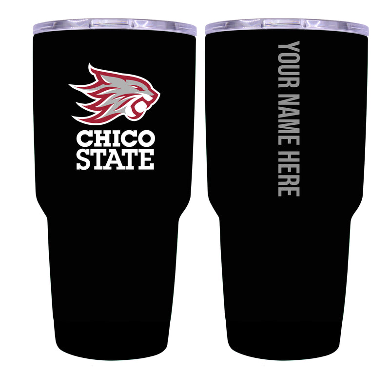 California State University Chico Customizable 24 oz Insulated Stainless Steel Tumbler Officially Licensed