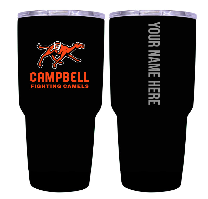 Campbell University Fighting Camels 24 oz Insulated Stainless Steel Tumbler - Customizable Engraving