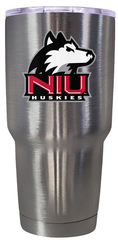 Northern Illinois Huskies Mascot Logo Tumbler - 24oz Color-Choice Insulated Stainless Steel Mug