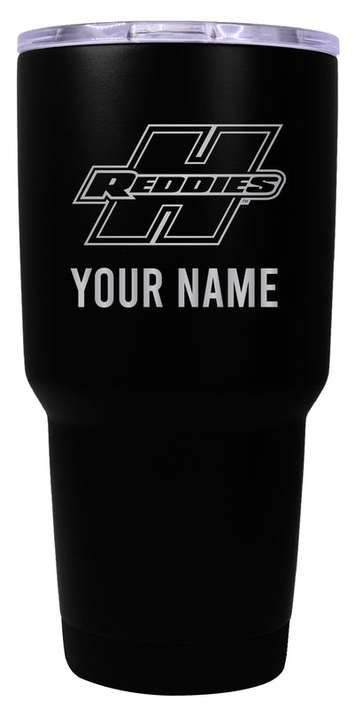 Henderson State Reddies Officially Licensed 24 oz Customizable Engraved Insulated Stainless Steel Tumbler Black