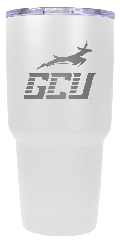 Grand Canyon University Lopes 24 oz Engraved Insulated Stainless Steel Tumbler White Officially Licensed 2-Pack