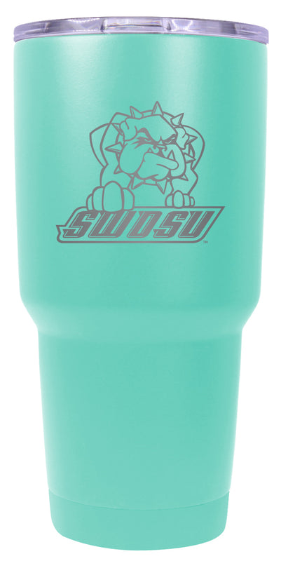 Southwestern Oklahoma State University 24 oz Engraved Insulated Stainless Steel Tumbler Seafoam Officially Licensed 2-Pack