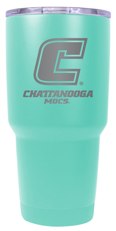 University of Tennessee at Chattanooga 24 oz Engraved Insulated Stainless Steel Tumbler Seafoam Officially Licensed Single
