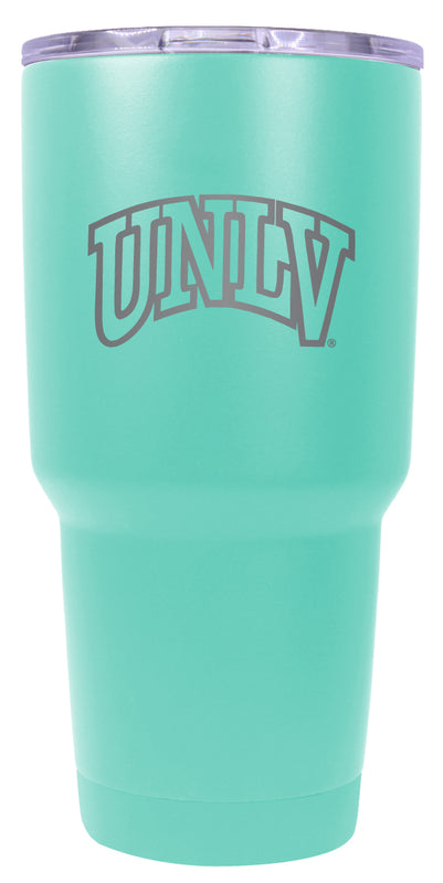 UNLV Rebels 24 oz Engraved Insulated Stainless Steel Tumbler Seafoam Officially Licensed Single